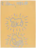 Keith Haring, Untitled, 1983, Unique silver ink drawing, on a manila envelope