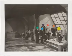 Studio (C. p. 190, H. 41) by John Baldessari, 1988, Lithograph and screenprint in colors, on Arches 88 paper, with full margins, sold Oct 2025