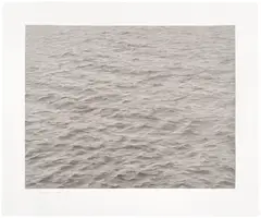 Vija Celmins, Ocean Surface, 2006, Screenprint, on Rives BFK paper, with full margins