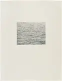 Vija Celmins, Drypoint—Ocean Surface (G. 1055), 1983, Drypoint, on Arches Satine paper, with full margins