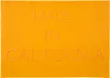 Ed Ruscha, Made in California (C. p. 340, E. 52), 1971, Screenprint in colors, on Arches paper, the full sheet