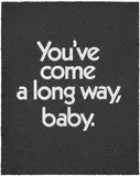 Hank Willis Thomas, Fair Warning: You've come a long way, baby, 2013, Screenprint with carborundum grit flocking, on wove paper, the full sheet