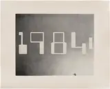 Ed Ruscha, 1984 (G. 57, E. 6), 1967, Lithograph in colors with hand-coloring, on Barcham Green paper, with full margins