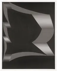 Tomma Abts, Untitled (Uto) (P. 84), 2008, Archival pigment print, on Angelica paper, with full margins