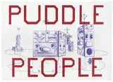 Ed Ruscha and Kenny Scharf, Puddle People, 2016, Lithograph in colors, on wove paper, with full margins