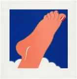 Tom Wesselmann, Seascape (Foot), from Edition 68 (W.P.I. P683), 1968, Screenprint in colors, on wove paper, with full margins