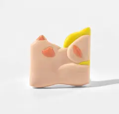 Tom Wesselmann, Little Nude, from 7 Objects in a Box (W.P.I. P661), 1966, Vacuum-formed Plexiglas multiple spray-painted in colors