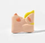 Tom Wesselmann, Little Nude, from 7 Objects in a Box (W.P.I. P661), 1966, Vacuum-formed Plexiglas multiple spray-painted in colors