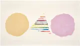 James Rosenquist, Pyramid Between Two Dry Lakes (S. 1978.13, G. 128), 1978, Etching, aquatint and pochoir in colors, on Pescia Italia paper, with full margins