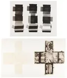 Robert Rauschenberg, Tampa 8; and Tampa 12, from Made in Tampa, 1972, One lithograph and screenprint and one lithograph and sepiaprint, on wove paper, with full margins