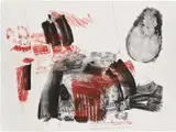 Robert Rauschenberg, Test Stone #3, from Booster and 7 Studies (G. 28), 1967, Lithograph in colors, on Barcham Green paper, with full margins