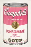 Andy Warhol, Consommé, from Campbell's Soup I (F. & S. 52), 1968, Screenprint in colors, on wove paper, with full margins