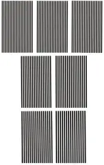 Michael Scott, Untitled I-VII, 1990, The complete set of seven gelatin silver photograms, on smooth wove paper, with full margins, all loose within overmats (as issued), with colophon, all contained in the original black linen clamshell portfolio