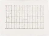 Brice Marden, Grid I (L. 17), 1971, Etching, on Arches paper, with full margins