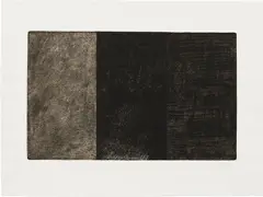 Brice Marden, Untitled (L. 19), 1971, Etching, on Rives BFK paper, with full margins