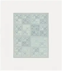 James Siena, Taste the Houses, from an Untitled suite, 1997, Etching in colors, on Chine collé to wove paper, with full margins