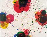 Sam Francis, Red Again (SFS-138) (G. 406, L. S9), 1972, Screenprint in colors, on Arches Cover paper, the full sheet