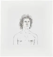 Wayne Sleep (S.A.C 112) by David Hockney, 1969, Etching, on Crisbrook handmade paper, with full margins, sold Oct 2025