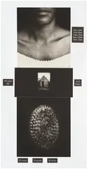 Lorna Simpson, Counting, 1991, Monumental photogravure and screenprint, on wove paper, with full margins