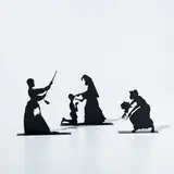 Kara Walker, The Bush; Skinny; and De-boning