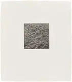 Vija Celmins, Wood Engraving No Title (R. 29), 1995, Wood engraving, on Twinrocker paper, with full margins