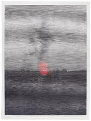 Christiane Baumgartner, Abendland, 2019, Woodcut in colors, on Shiohara Japanese paper, with full margins