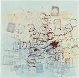 Mark Bradford, Untitled, 2003, Lithograph in colors, on heavy wove paper, the full sheet
