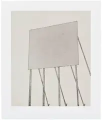 Your Space #2 by Ed Ruscha, 2006, Aquatint and etching in colors, on Somerset Satin paper, with full margins, sold Oct 2025