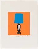 John Baldessari, 8 Lamps x 6 = 48: one plate (H. 95), 1998, Unique inkjet print in colors, on Hewlett Packard Satin-Gloss photo paper, with full margins