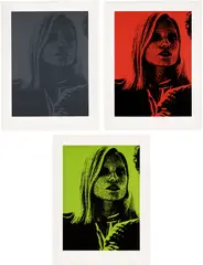 Adam Pendleton, Not Against the Memories, 2006, The complete set of three screenprints in colors, on wove paper, with full margins