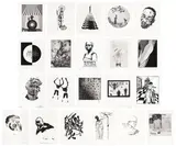 Various Artists, Rush 20th Anniversary Print Portfolio, 2015, The complete set of 21 inkjet prints and screenprints, on wove paper, with full margins, all loose (as issued), all contained in the original black folio