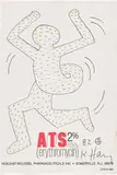 Keith Haring, Untitled, 1982, Unique graphite drawing, on wove paper