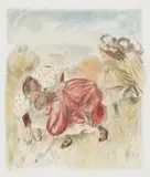 Pierre-Auguste Renoir, Enfants jouant à la balle (Children Playing Ball) (D. & S. 32, R.-M. 7)