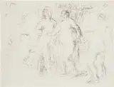 Pierre-Auguste Renoir, Les Baigneuses (Le Jugement de Pâris) (The Bathers (The Judgement of Paris)) (D. & S. 51, R.-M. 27)