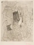 Pablo Picasso, L'Homme au chien (Man with Dog) (Bl. 28, Ba. 39)