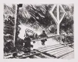 Edward Hopper, Railroad Crossing (L. 103, Z. 23)