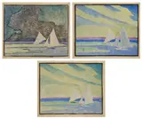 Juliette Nichols, [Sailboats on the Water]