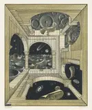 M. C. Escher, Other World (B. 348)