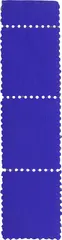 Yves Klein, Timbre Bleu, 1957-59, IKB pigment on stamps with selvage, framed