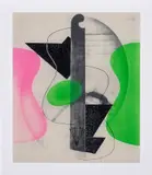 Man Ray, Aerograph (A. 93), 1970, Screenprint in colors, on Plexiglas, with full margins