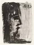 Profile de femme regardant a droite (Profile of Woman Looking to the Right) (M. 394) by Pablo Picasso, 1963, Lithograph, on Arches paper, with full margins, offered Oct 2025