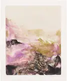 Zao Wou-ki, Canto Pisan: plate 5 (Å. 222), 1972, Etching and aquatint in colors, on Arches paper, with full margins