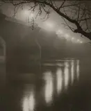 Christian Bérard, Pont Neuf dans le Brouillard, circa 1934, Gelatin silver print