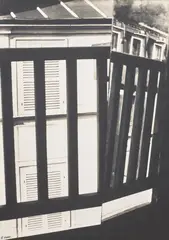 Florence Henri, Windows, 1929, Gelatin silver print on linen, printed 1960s, mounted to a stretcher