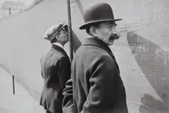 Brussels by Henri Cartier-Bresson, 1932, Gelatin silver print, printed later, sold Apr 2025
