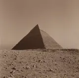 Lynn Davis, Chephren (Khafre), Giza, Cairo, Egypt, 1997, Selenium toned gelatin silver print, printed 1999