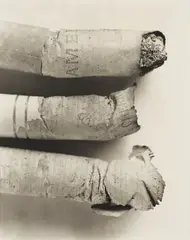 Cigarette #135 (C415) by Irving Penn, 1972, Platinum palladium print, printed 1974, sold Apr 2025