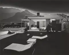 Julius Shulman, Kaufmann House, Palm Springs, 1947, Gelatin silver print