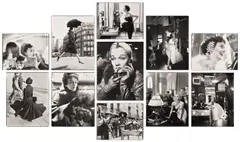 Richard Avedon, Avedon/Paris, 1947-1957, New York: Self-published, 1978. Eleven gelatin silver prints, printed on the occasion of the retrospective exhibition, Avedon: Photographs 1947-1977 at The Metropolitan Museum of Art, New York, 13 September - 5 November 1978
