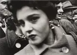 William Klein, Big face in crowd, New York, 1955, Gelatin silver print, printed later